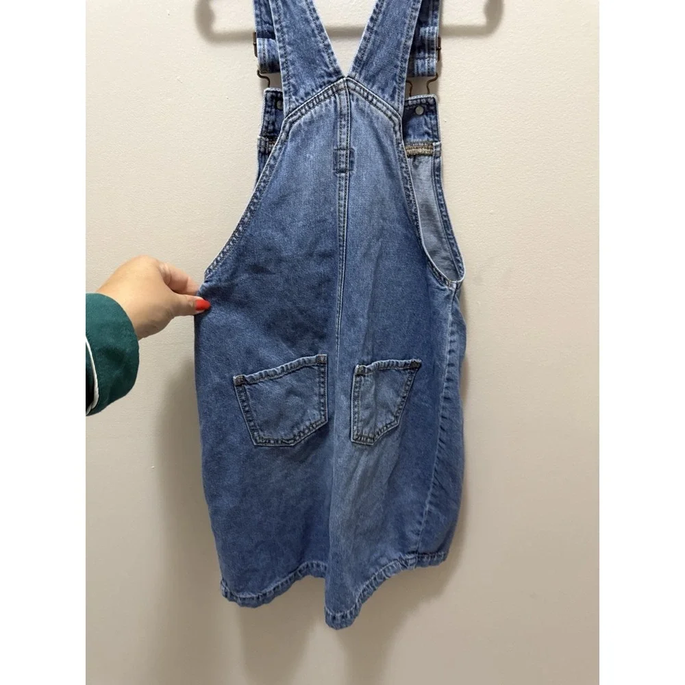 GAP Kids Girls Denim Overall Dress – Size L‎ (10–11Y) – Adjustable Straps